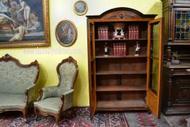 Libreria a due ante stile Carlo X del XX secolo
