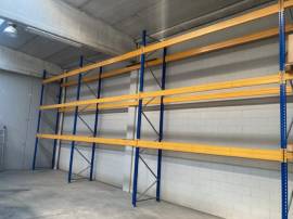 SCAFFALATURA INDUSTRIALE PORTAPALLET LUNGHEZZA 11,10 Mt.