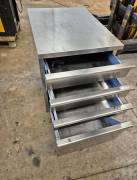 CARRELLO DI SERVIZIO INOX USATO CARRELLO DI SERVIZIO INOX USATO