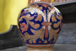Vaso con coperchio degli anni 40 Gualdo Tadino A. Rubboli
