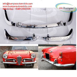 Alfa Romeo Giulietta Spider S2 S3 (1955-1962) and Giulia Spider Year (1962-1965) Bumpers