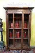 Libreria a tre ante stile Neorinascimento