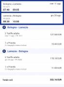 Ryanair Bologna-Lamezia Terme 11/08-26/08