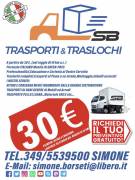 Traslochi e trasporti da 30€