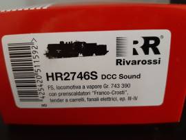 Vendo locomotiva Rivarossi Gr743 loksound 