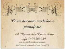 Lezioni di canto e pianoforte a Vicenza