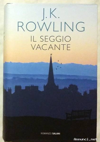Il seggio vacante di J.K. Rowling;Ed.Salani, 2012 come nuovo