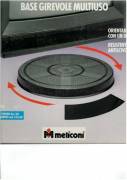 Rotodisc Meliconi piano base girevole multiuso diametro cm 33 - Nuovo