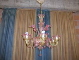 Lampadario vetro Artistico"Murano" al costo