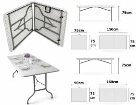 Set Tavolo e sedie pieghevoli sconti