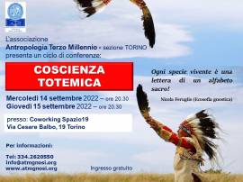 Coscienza Totemica (conferenza a Torino)