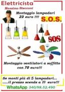 Lampadario e plafoniere San Giovanni Appia Tuscolana Roma