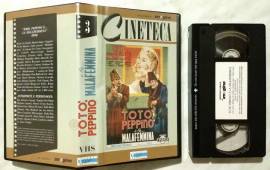 VHS TOTÒ PEPPINO E LA..MALAFEMMINA 1956 VIDEOCASSETTA COME NUOVA