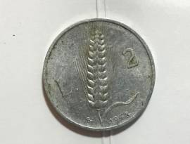 Moneta da 2 Lire Spiga 1948 - Repubblica Italiana
