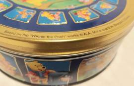 Vecchia scatola di latta Disney Winnie the Pooh da Collezione Serie 10/24