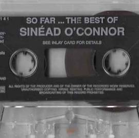 Musicassetta Sinéad O'Connor ‎‎‎‎MC7 So Far...The Best Of Etichetta: Chrysalis 0724382158141