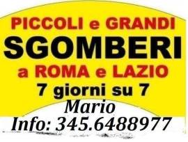 ROMA SGOMBERI GRATIS APPARTAMENTI UFFICI BOX CANTINE LOCALI 7GG SU7 