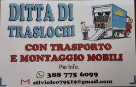 TRASLOCHI EMILIA ROMAGNA CON AUTOSCALA tel.3887756099