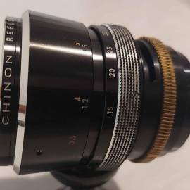 Obiettivo per Cinepresa Chinon 609 Power Zoom: Chinon Reflex Zoom Lens F:1.7 8 ~ 48 mm.Made in Japan