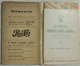 GUIDA TURISTICA DI TRIESTE E DINTORNI corredata da una pianta della citta’ Ed.STN, Trieste 1966