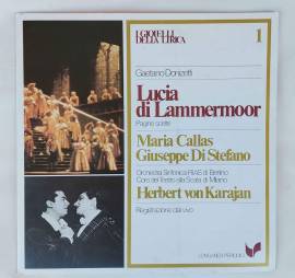 DISCO LP 33 GIRI "I GIOIELLI DELLA LIRICA" GAETANO DONIZETTI LUCIA DI LAMMERMOOR PAGINE SC