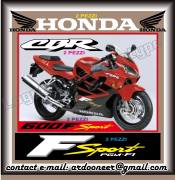 KIT ADESIVI moto HONDA CBR 600 F - SPORT - anno 2001 - 2002