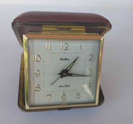 OROLOGIO SVEGLIA DA VIAGGIO VINTAGE MARCA PHILIER ALARM CLOCK MADE IN JAPAN ANNI '70