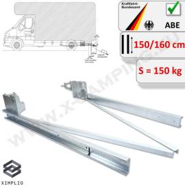 Estensione telaio per gancio di traino Citroen Jumper X250, X290-X295 2006-