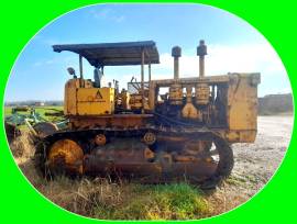 Trattore Agricolo Cingolato Allis Chalmers HD 15 con Aratro Bivomere