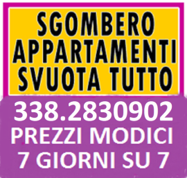 ROMA SGOMBERI ECONOMICI APPARTAMENTI UFFICI BOX CANTINE LOCALI 7GG SU7 