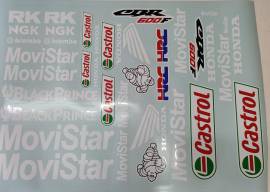 Kit adesivi telefonica movistar Honda CBR 600F