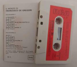 Musicassetta Il mondo di Francesco de Gregori RCA NK33007