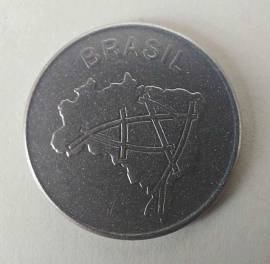 RARO 10 CRUZEIROS MONETA BRASILE 1982