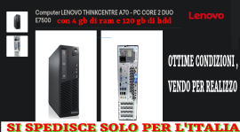 PC LENOVO DUAL CORE