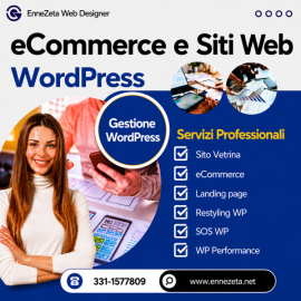 Creazione, assistenza e gestione siti WordPress e eCommerce Creazione, assistenza e gestione siti WordPress e eCommerce