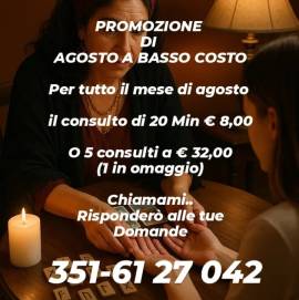 Cartomante Runica 1 domanda gratuita e promo agosto 