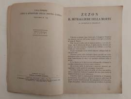 Zezon. Il.mitragliere della morte di Federico Frezzan Ed.Tipografia novissima, Roma 1943