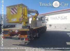 RIF.803 IVECO EUROCARGO 80 E 15 – 1993 – CASSONE CON GRU E CESTELLO – ATTREZZATURA PER RIPARAZIONI L