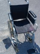 CARROZZINA DISABILI PIEGHEVOLE SLIM A RUOTE GRANDI