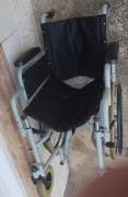 SEDIA A ROTELLE PIEGHEVOLE SLIM a ruote grandi 