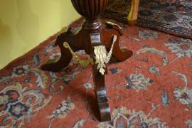 Tavolino ottagonale stile Napoleone III intarsiato