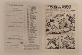 FUMETTO IL COMADANTE MARK N.50: L'ISOLA DEI DANNATI LUGLIO, 1976