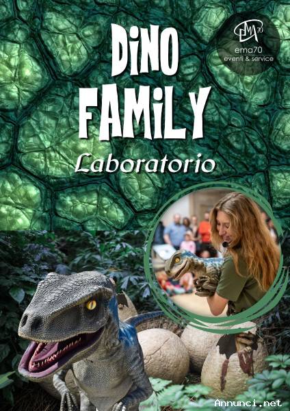 LABORATORIO – EVENTO UNICO IN ITALIA – EFFETTI SPECIALI – DINOSAURI - EVENTI DI PIAZZA – EVENTI AZIE