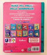 Alice nel paese delle meraviglie con 7 finestrelle in puzzle di Cernuschi Claudio Ed.EdiBimbi, 2015