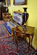 Coppia di tavolini gueridon da centro stile Napoleone III Coppia di tavolini gueridon da centro stile Napoleone III
