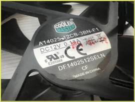 Ventola Cooler Master 140mm DF1402512SELIN Ventola Cooler Master 140mm DF1402512SELIN