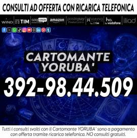 Tutto + chiaro con 1 consulto insieme al Cartomante Yorubà Tutto + chiaro con 1 consulto insieme al Cartomante Yorubà