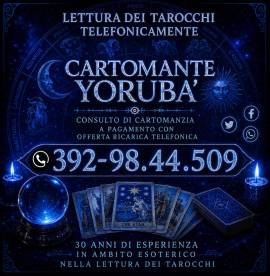Affidati a chi, come il Cartomante Yorubà, sa leggere le Carte Affidati a chi, come il Cartomante Yorubà, sa leggere le Carte