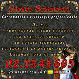 Cartomanzia professionale – Pagamento con carta di credito