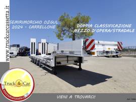 RIF.1366 SEMIRIMORCHIO OZGUL – 2024 – CARRELLONE CON RAMPE IDRAULICHE – DOPPIA CLASSIFICAZIONE MEZZO